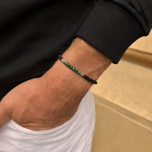 bransoletka z kamieniami męska