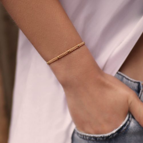 bransoletka boho złota na ślub