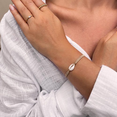 bransoletka z muszelką