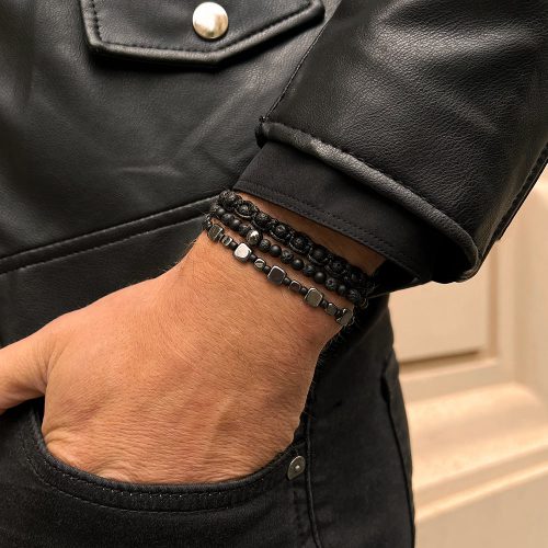 zestaw-bransoletek-meskich-czarnych-plantwear