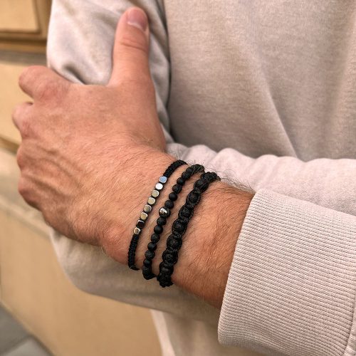 zestaw-meskich-bransoletek-lawa-black