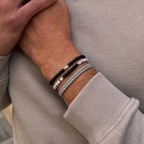 Eleganckie bransoletki męskie