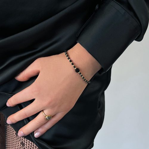bransoletka_czarna_glamour_black