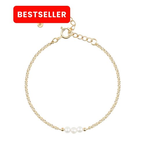 bransoletka z perłami