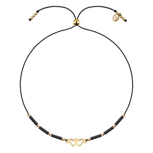 bransoletka z serduszkami