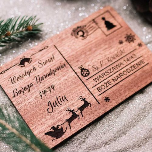 kartka na święta, kartka na boże narodzenie, prezent na święta