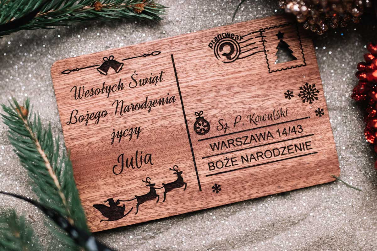 kartka na święta, kartka na boże narodzenie, prezent na święta
