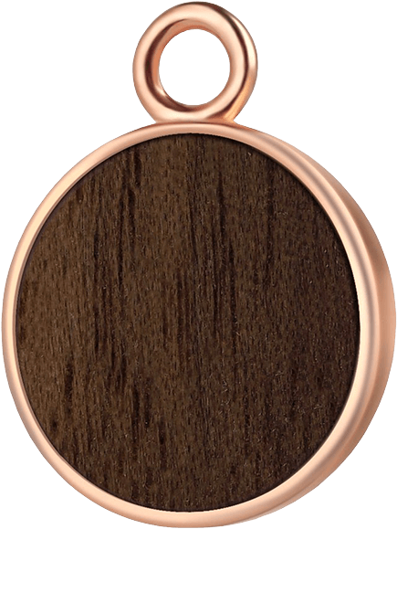 Koło różowe złoto orzech