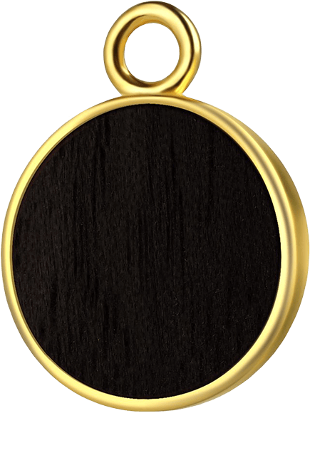 Koło złoto czarny klon