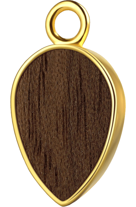 Łezka złoto orzech