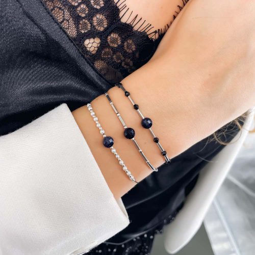 minimalistyczne bransoletki black&white