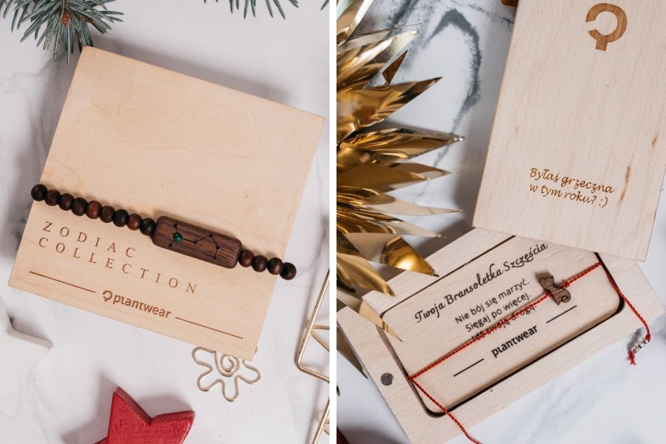drewniane bransoletki