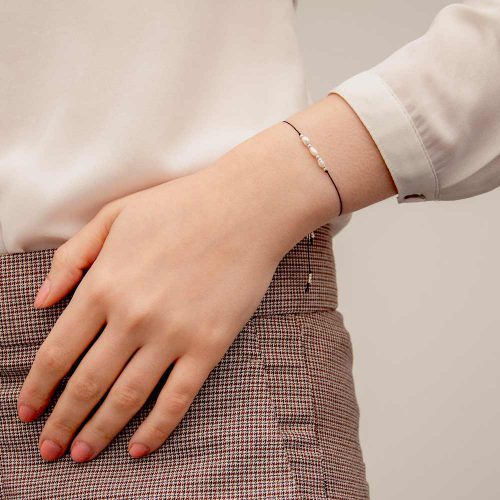 bransoletka z perełkami