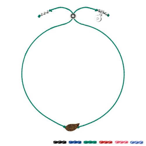 bransoletka szczęścia piórko