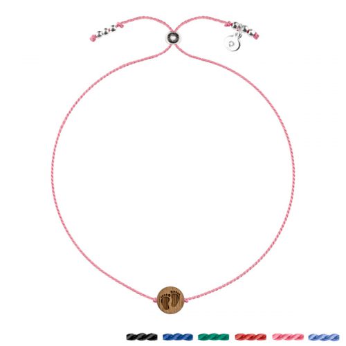 bransoletka szczęścia stópki