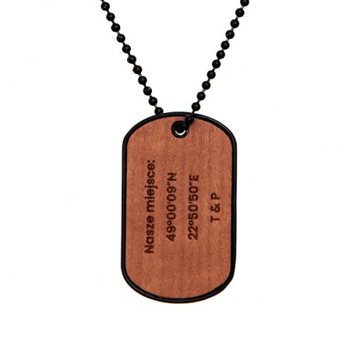 nieśmiertelnik z&nbsp;grawerem prezent na&nbsp;dzień ojca